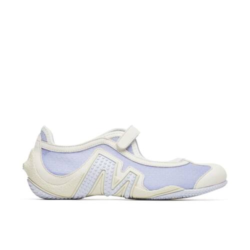 Merrell迈乐女鞋玛丽珍复古休闲鞋磨砂皮魔术贴透气网眼春秋单鞋