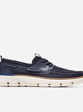 Cole Haan男鞋帆船鞋尼龙网布稳定高性能软底时尚休闲潮流C35979