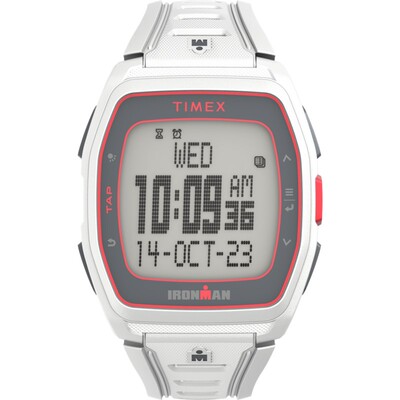Timex/天美时铁人三项手表电子数字表40.7mm硅胶腕表TW5M62500