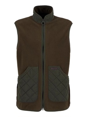 Orvis男士马甲Barbour Lowich抓绒背心立领户外保暖打底休闲上衣