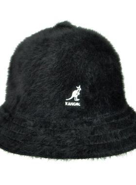 Kangol袋鼠男女帽子渔夫帽盆帽兔毛柔软情侣保暖秋冬正品K3017ST