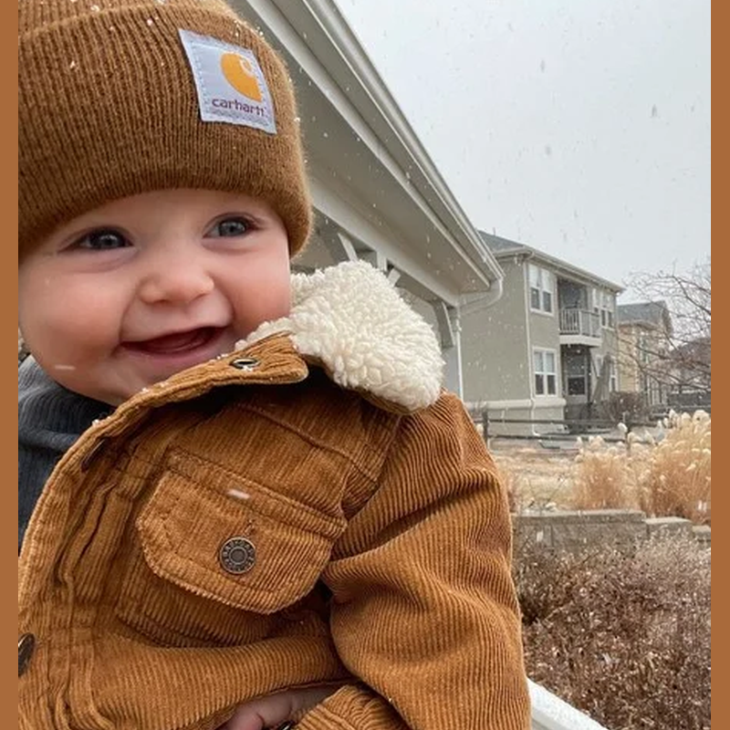 Carhartt卡哈特儿童帽婴儿帽秋冬