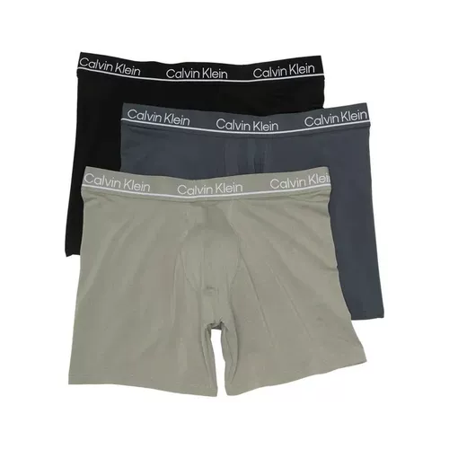 Calvin Klein CK нижнее белье мужское квартир -корнинер Брюки 3 полоски смешанного боксера, чтобы подать парню подарки
