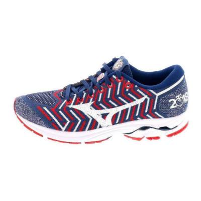 Mizuno/美津浓女子跑步鞋针织PEACHTREE WAVEKNIT正品411005