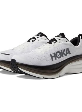 Hoka One One男子跑步鞋Bondi 8轻质缓震春夏竞速运动鞋透气轻便