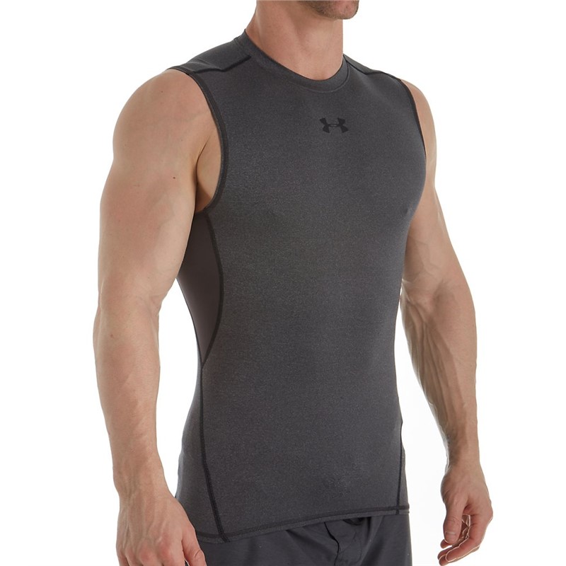 Under Armour/安德玛男短袖T恤UPF30+防晒砍袖背心休闲运动夏正品