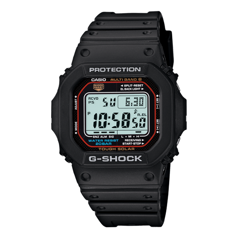 Casio 卡西欧男士腕表G-shock防水表盘200m礼物正品GW-M5610