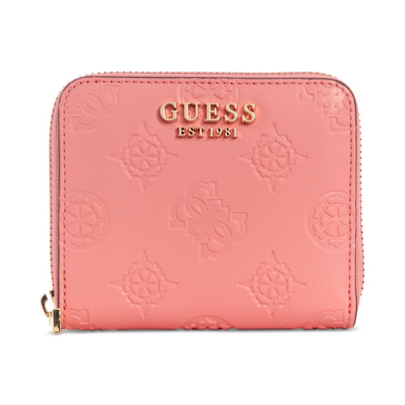 GUESS/盖尔斯钱包Laurel小号压纹牡丹全拉链男女款正品15480731