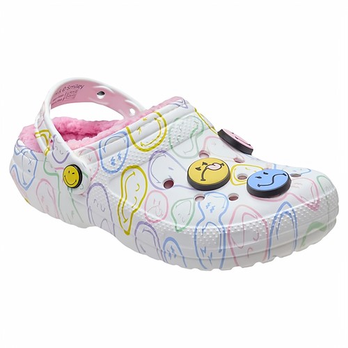 Crocs卡骆驰洞洞鞋女鞋拖鞋毛毛鞋毛绒加厚冬季家居棉拖男鞋保暖