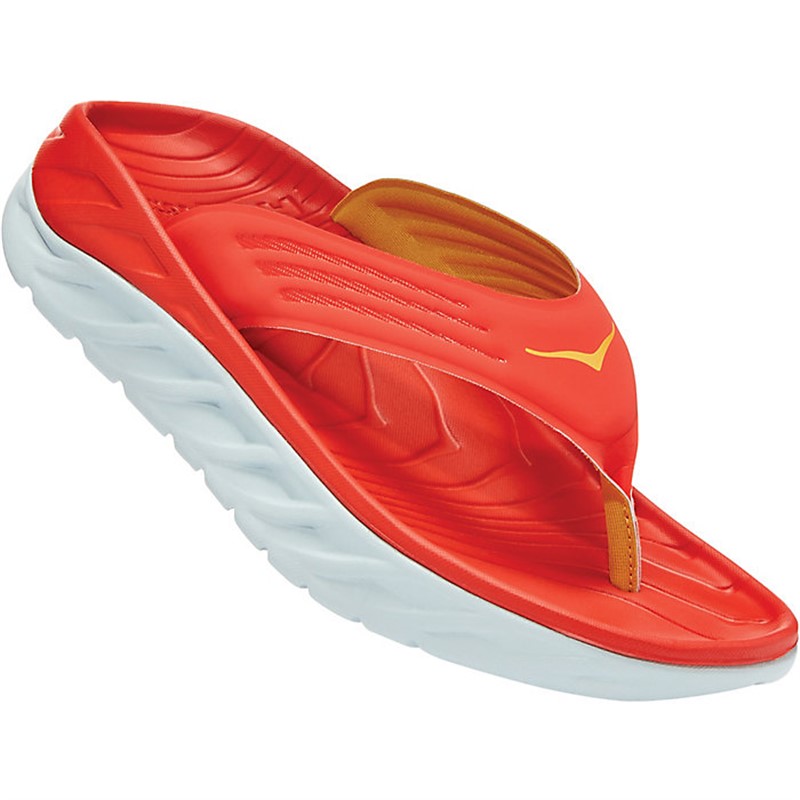 HOKA ONE ONE男拖鞋人字拖舒适夹趾防滑透气夏季Ora Recovery正品
