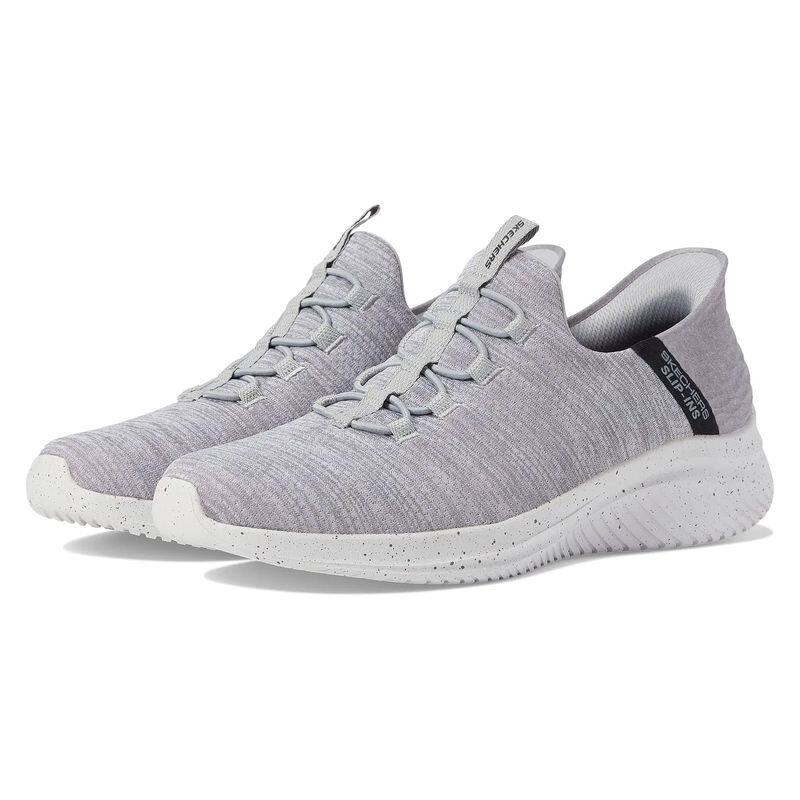 Skechers/斯凯奇男鞋运动休闲鞋一脚蹬健步鞋系带透气吸汗春夏季