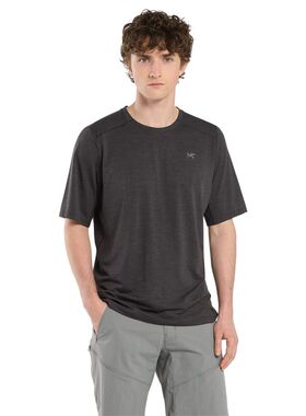 ARC‘TERYX/始祖鸟Cormac Crew男士圆领短袖T恤纯色柔软吸湿排汗