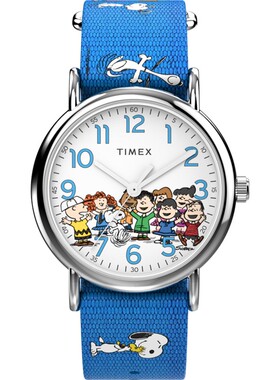 Timex/天美时史努比系列手表38mm时尚带学生表礼物腕表TW2W19400
