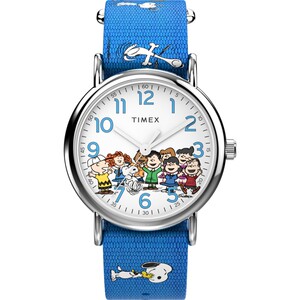 Timex/天美时史努比系列手表38mm时尚带学生表礼物腕表TW2W19400