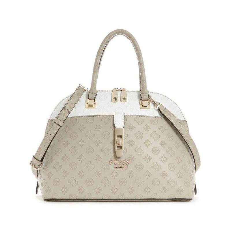 GUESS/盖尔斯女手提单肩包挎包PU大号贝壳包Peony正品11064769