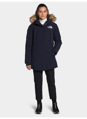 北面THE NORTH FACE女羽绒服中长款毛领鹅绒保暖防水正品NF0A4R3J