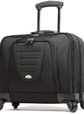 Samsonite新秀丽男行李箱旅行箱黑色万向轮短途出差商务正品JX