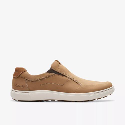 clarks/其乐男鞋一脚蹬休闲鞋Mapstone Step轻便抓地防滑织物鞋面
