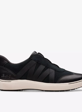 clarks其乐女鞋休闲鞋Nalle Tess一脚蹬便鞋轻便通勤妈妈鞋春秋季