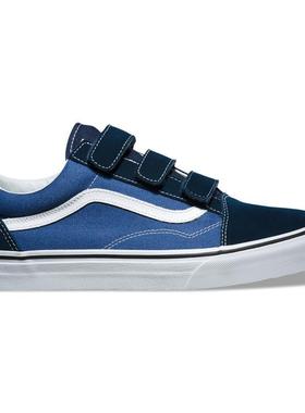 Vans/范斯男女板鞋魔术贴低帮复古翻毛绒OldSkool联名正品3580515