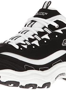 Skechers/斯凯奇男鞋休闲鞋运动鞋拼接系带舒适美国直邮S53522W