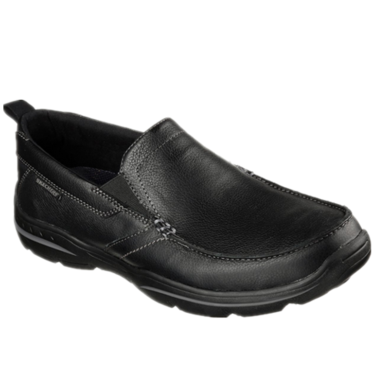 Skechers/斯凯奇乐福鞋男鞋套脚皮鞋欧美柔软舒适正品7440572
