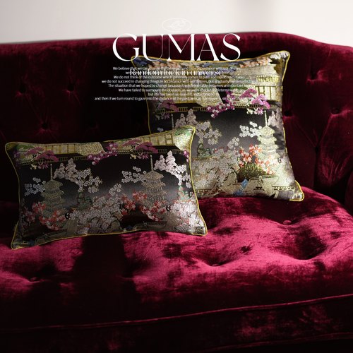 客厅中国靠枕GUMAS法式中国风