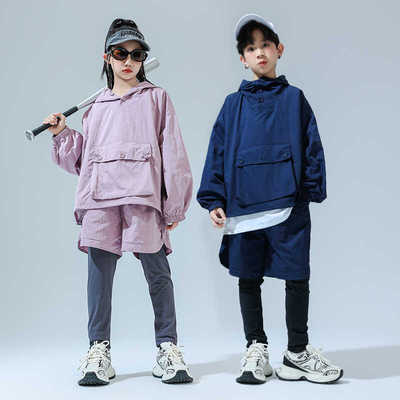 儿童潮服套装运动服装街舞演出服