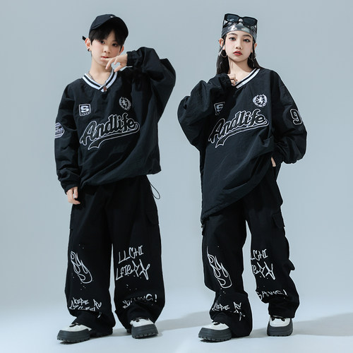 爵士舞服装儿童演出服套装
