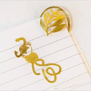 卜沐 超精致迷你金属书签