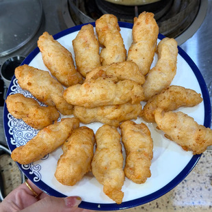 潮汕惠来手工虾枣空气炸锅火锅食材特产无添加新鲜虾滑虾丸虾饼