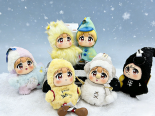 3代毛绒玩偶盲盒生日礼物钥匙扣