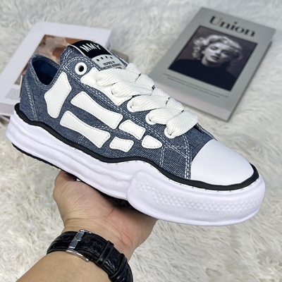 三原康裕溶解鞋MMY骨头鞋小白鞋