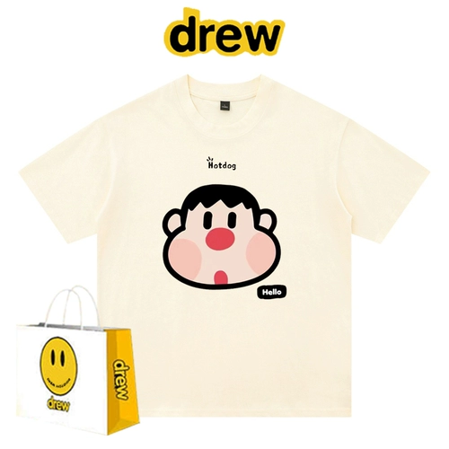 Летняя футболка с коротким рукавом, парная одежда для влюбленных для отдыха, в американском стиле