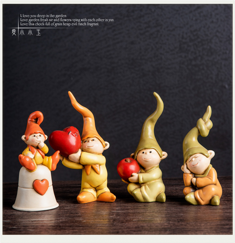 森林精灵小仙子欧美神话故事人物ins风简约小摆件趣味家居饰品