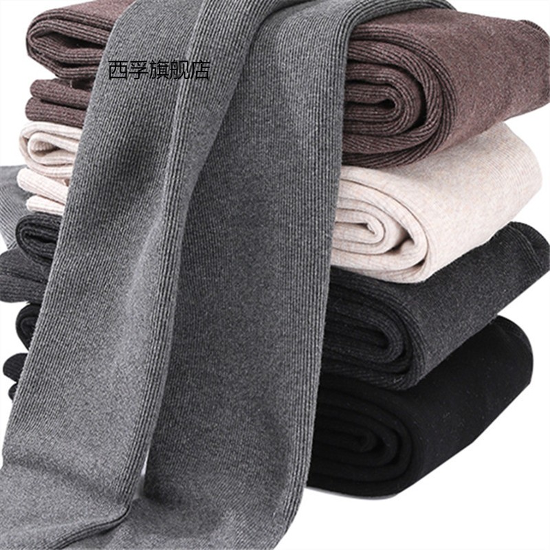 冬季加绒加厚打底袜保暖美腿连裤袜竖纹显瘦收腹打底裤袜裤