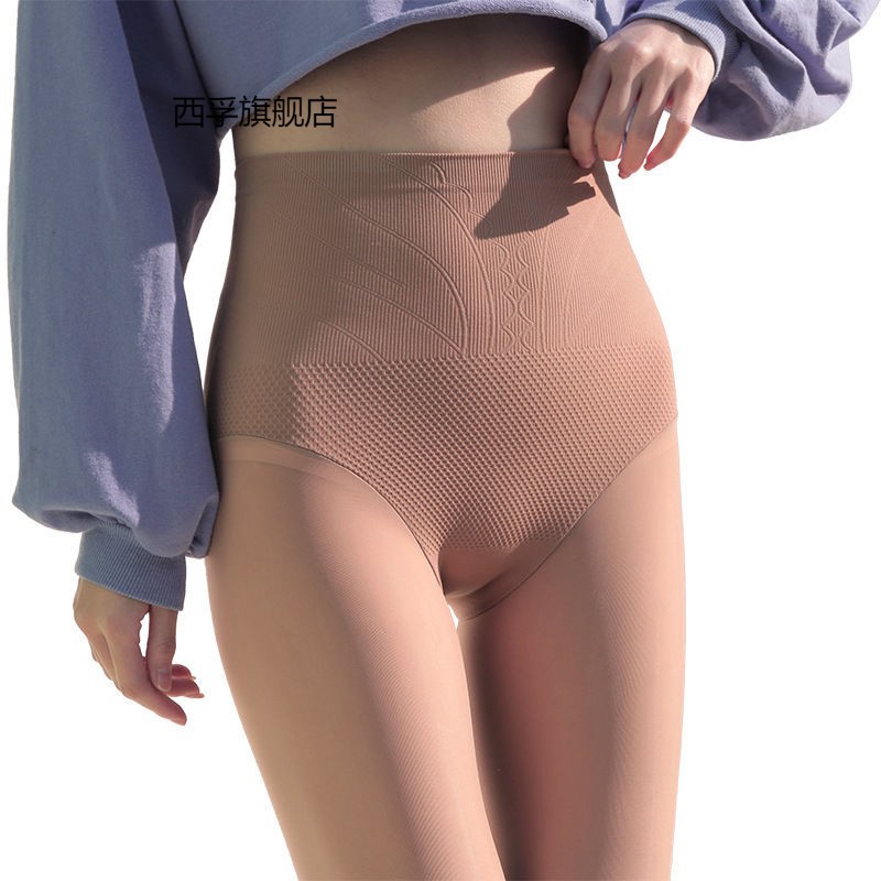 防勾马油钢丝袜高腰收腹女打底裤防滑耐穿春秋光腿神器连裤袜大码