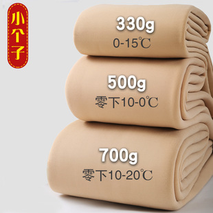 小个子北方700克特厚光腿神器女秋冬加绒打底裤袜短款肉色一体裤