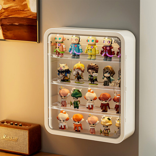 壁挂式盲盒收纳展示盒