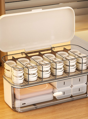 数据线收纳盒大容量手机充电电源理线器盒子桌面集线收纳整理神器