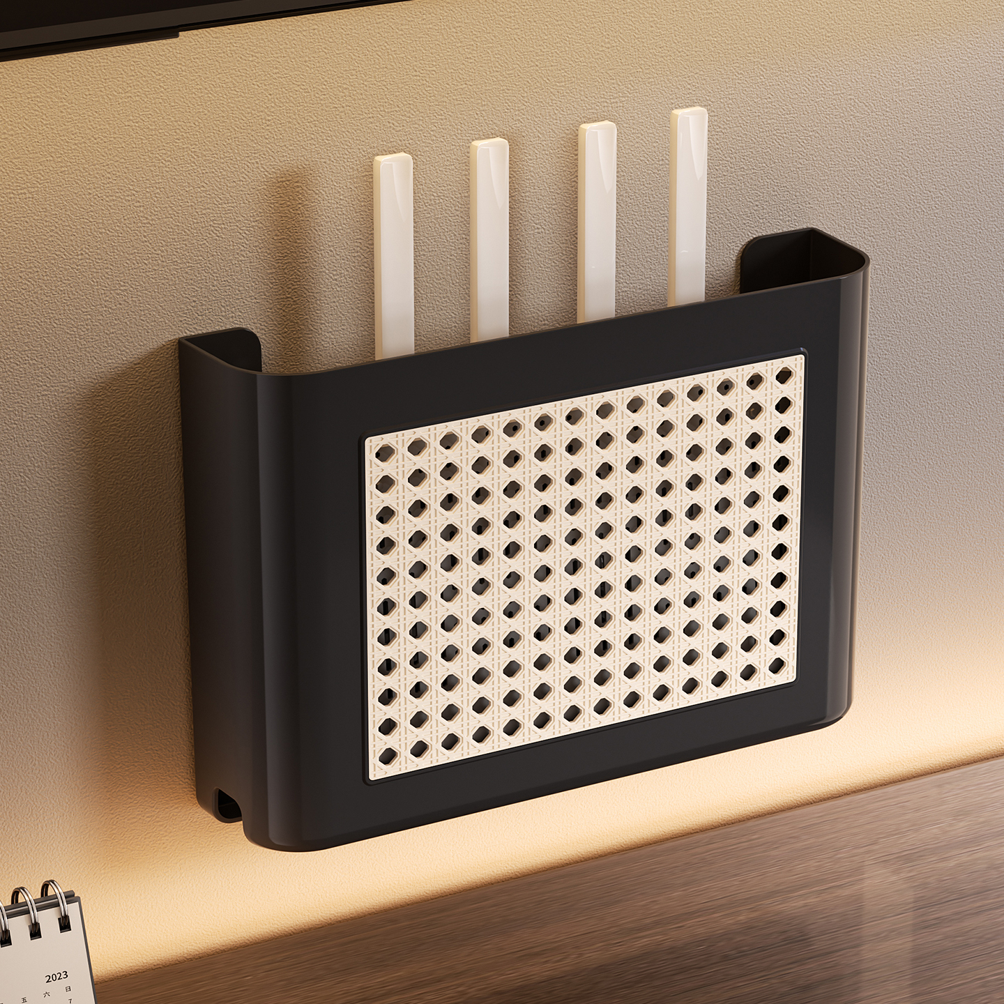 路由器放置架壁挂式wifi收纳盒