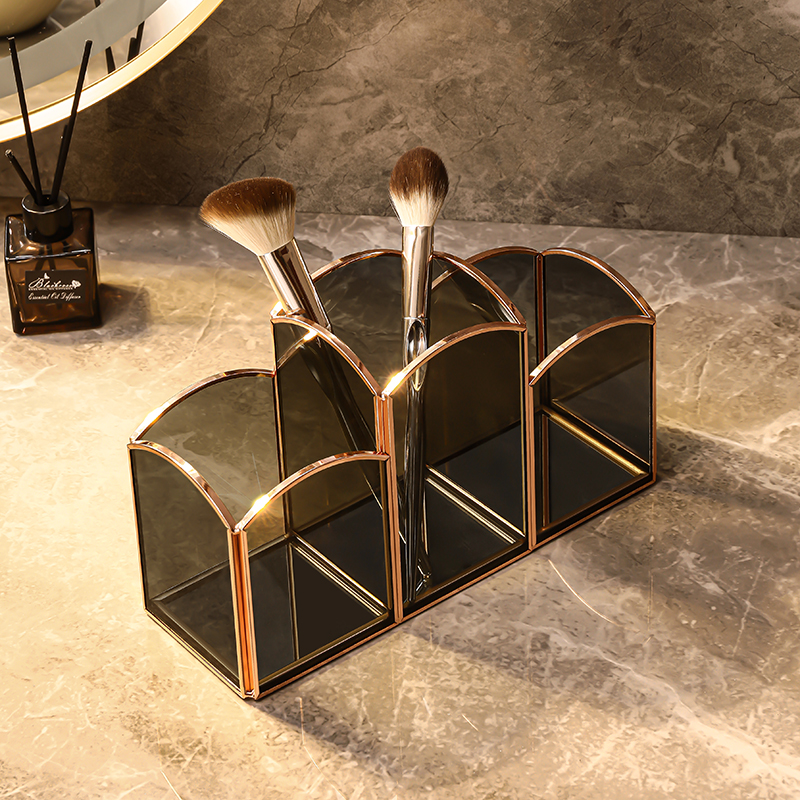 kaman玻璃化妆刷收纳筒透明