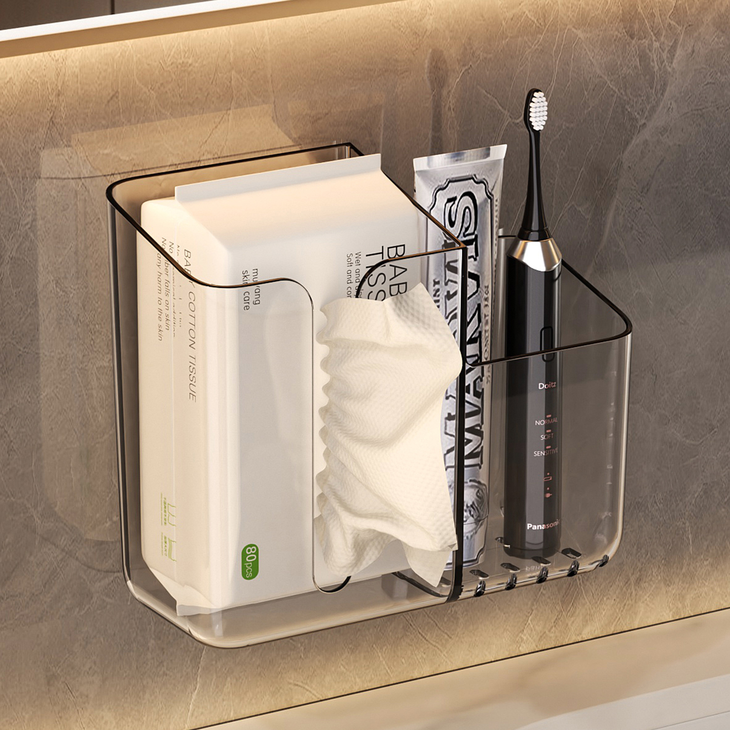 卫生纸置物架二合一储物盒子