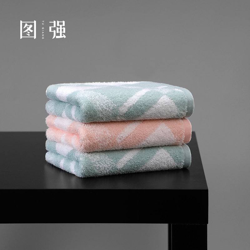 图强毛巾纯棉洗脸家用成人柔软吸水情侣新疆棉擦脸裹头洗澡,居家布艺,毛巾/面巾,淘宝优惠券,粉丝福利购,淘宝优惠卷