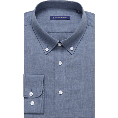 澳嘉纯棉免烫条纹温莎领内搭衬衫