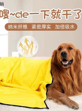 宠物毛巾吸水速干珊瑚绒