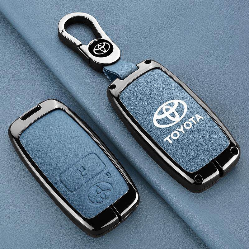 丰适用田丰老款凯美瑞钥匙套09/10/11款汉兰达普锐斯86锐志车包扣