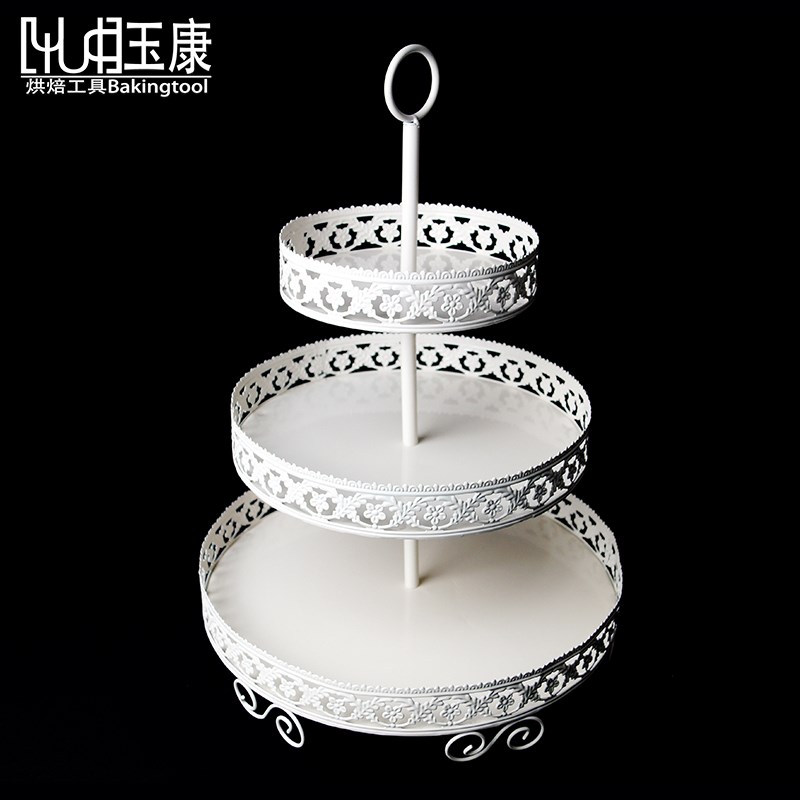 欧式婚礼生日纸杯蛋糕架 铁艺蛋糕架子多层 三层点心架甜品糕点架|ruв категории посуда, посуда, фрукты бассейна/компот/корзина - от Buy2taobao.com для оказания профессиональной услуги покупки агента Taobao