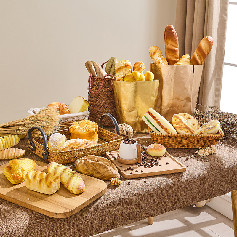 样板房厨房软装摆件面包展厅陈设