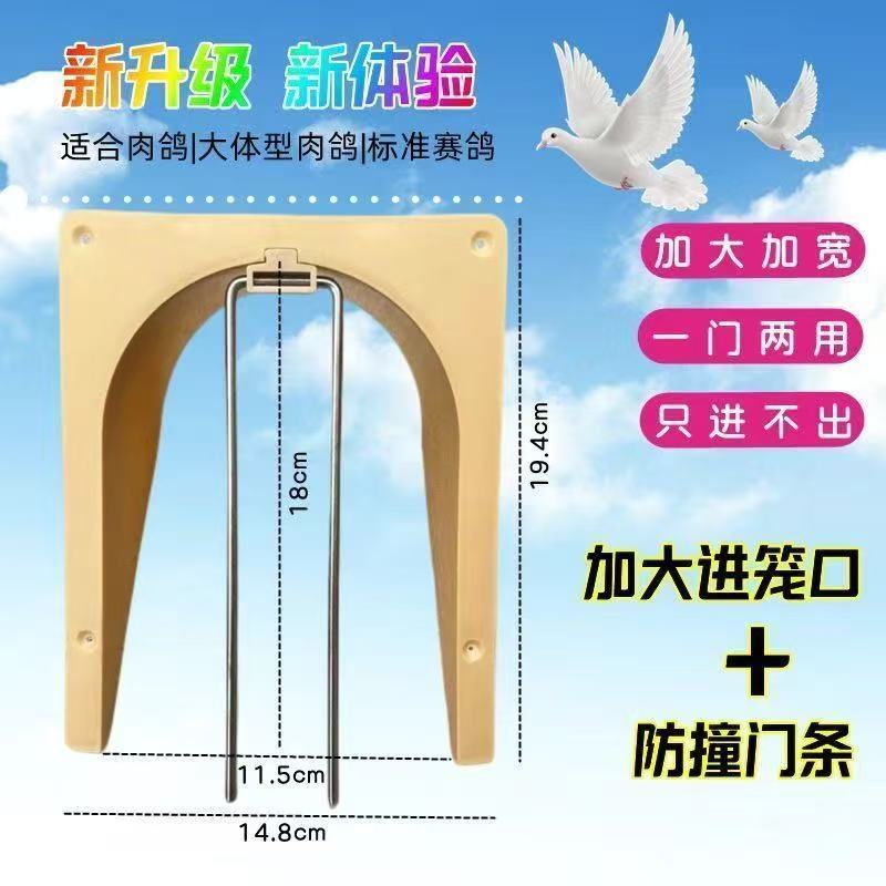 鸽子用品用具欧式进笼口门信鸽进
